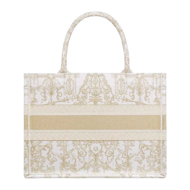 Bag Dior Book Tote Medium 36Cm Neutral — Authentic Bags & Luggage at CLZTURE