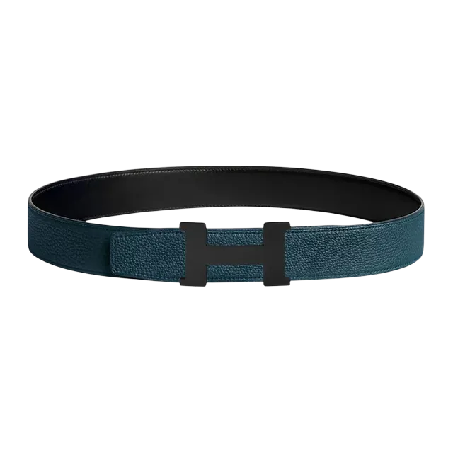 Hermès Boucle Constance 38Mm Black Blue — Authentic Accessories at CLZTURE