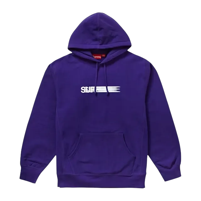 Supreme Motion Hooded Purple — Authentic Supreme in stock at CLZTURE