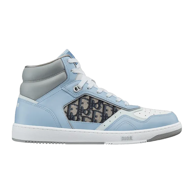 Dior Sneakers B27 Haute Oblique Light Blue — Authentic Shoes & Footwear at CLZTURE