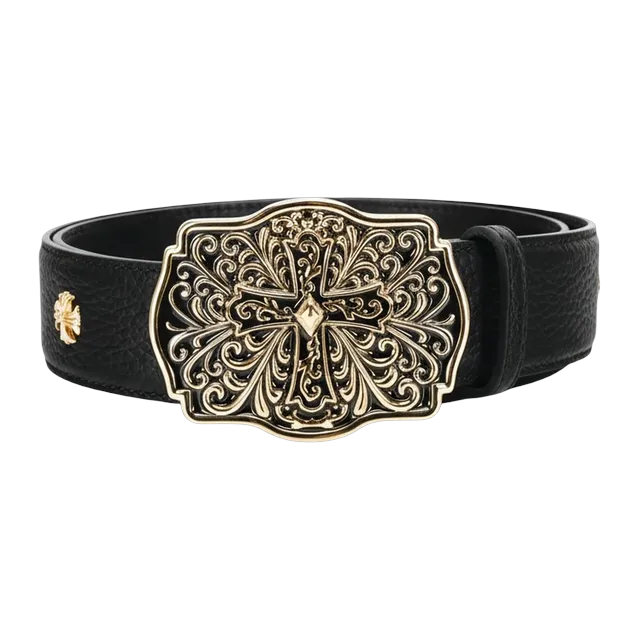 Chrome Hearts Belt Buckle Black — Authentic Accessories at CLZTURE