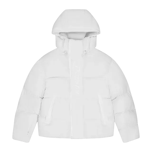 Trapstar Hyperdrive Technical Puffer White — Authentic Jackets & Outerwear at CLZTURE