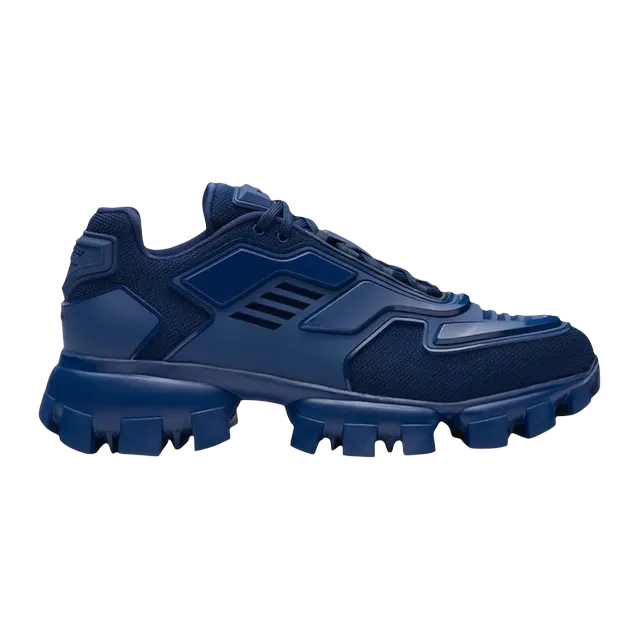Prada Cloudbust Thunder Knit Danube Blue — Authentic Shoes & Footwear at CLZTURE