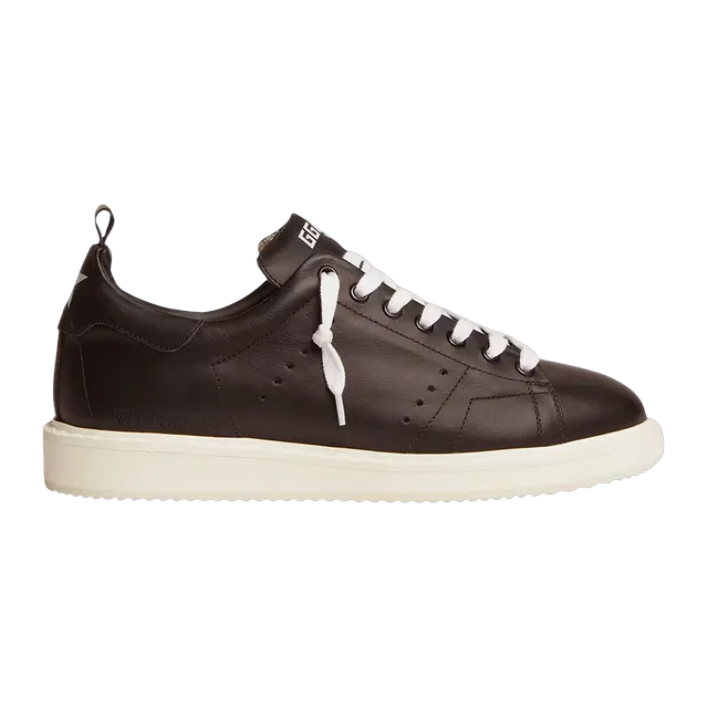 Golden Goose Sneakers Starter Brown — Authentic Shoes & Footwear at CLZTURE
