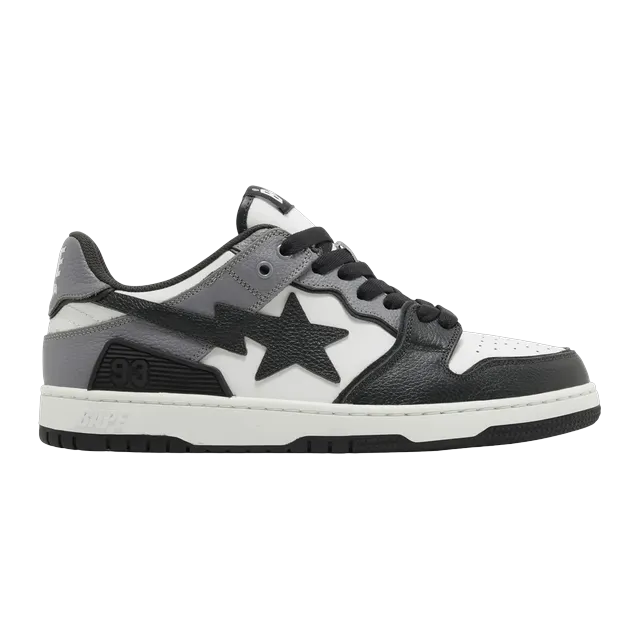 BAPE Sk8 Sta #5 M1 Black Grey — Authentic Shoes & Footwear at CLZTURE
