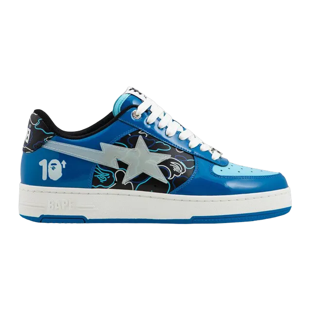 BAPE 88Rising x Bapesta #2 Glow In The Dark Pack – Blue — Authentic at CLZTURE