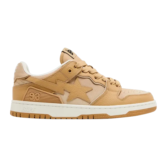 BAPE Sk8 Sta #4 Beige Gradient Neutral — Authentic Shoes & Footwear at CLZTURE