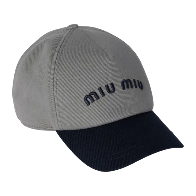 Miu Miu Cap Drill Grey — Authentic Caps & Beanies at CLZTURE
