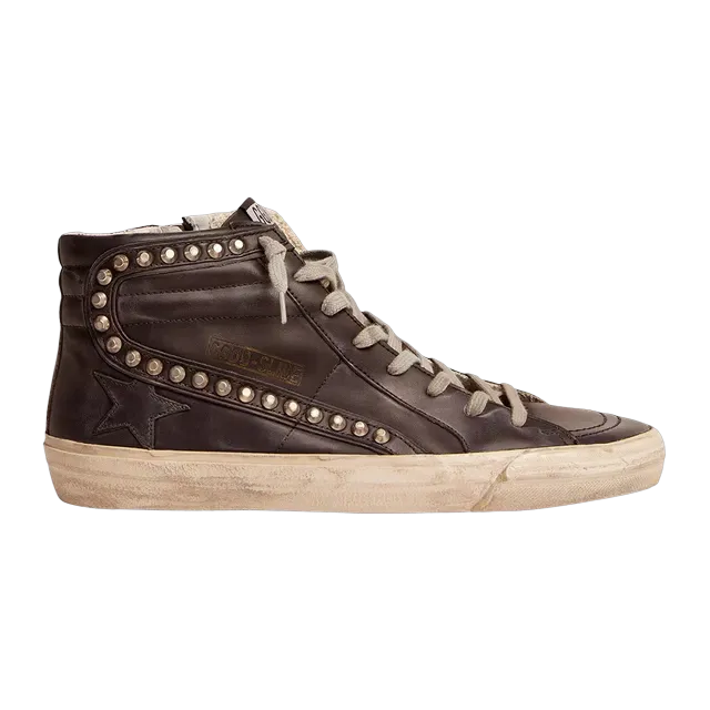 Golden Goose Sneakers Slide Brown — Authentic Shoes & Footwear at CLZTURE