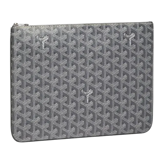 Goyard Sénat Mm 30Cm Grey — Authentic Clutches & Pouches at CLZTURE