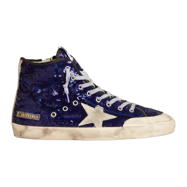 Golden Goose Sneakers Francy Blue — Authentic Shoes & Footwear at CLZTURE