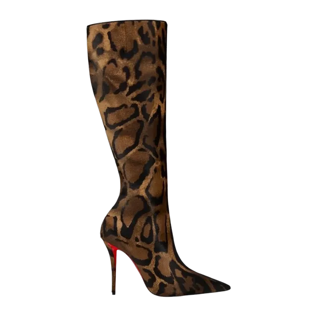 Christian Louboutin Miss z Botta 100Mm Leopard — Authentic Christian Louboutin in stock at CLZTURE
