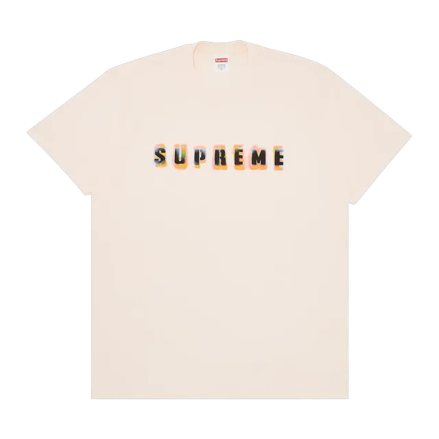 Supreme Stencil T-Shirt Pale Pink — Authentic Supreme in stock at CLZTURE