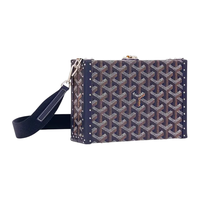 Goyard Bag Malle Bezons 19Cm Blue — Authentic Goyard in stock at CLZTURE