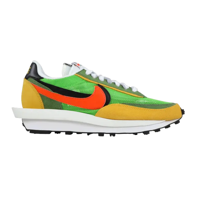 Nike Sacai x LDWaffle Green Gusto — Authentic Nike in stock at CLZTURE