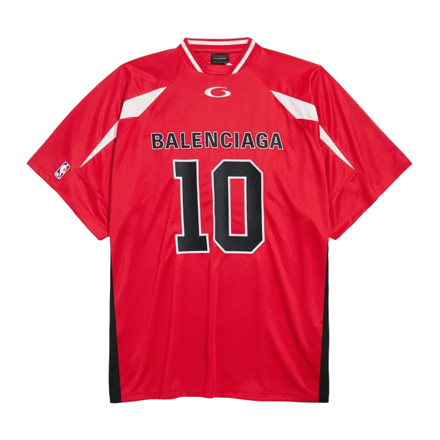 Balenciaga Nba T-Shirt Red — Authentic Balenciaga in stock at CLZTURE