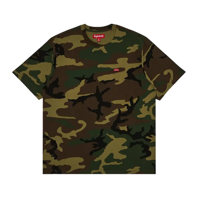 Supreme Small Box T-Shirt Woodland Camo — Authentic Supreme in stock at CLZTURE