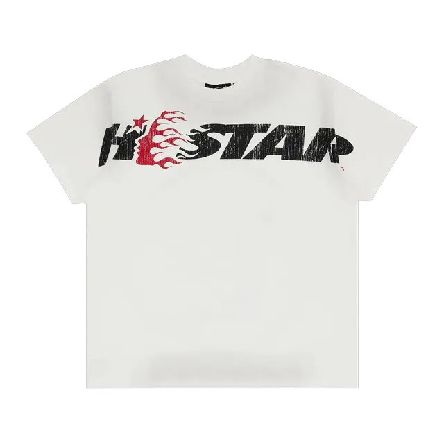Hellstar Studios Cartoon Logo T-Shirt Grey — Authentic Hellstar in stock at CLZTURE