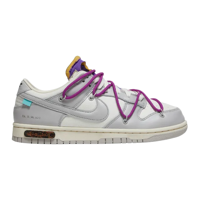Off-White x Dunk Low Lot 28 of 50 — Authentic Nike in stock at CLZTURE