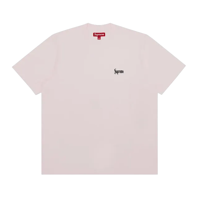 Supreme Old English T-Shirt Pink — Authentic Supreme in stock at CLZTURE