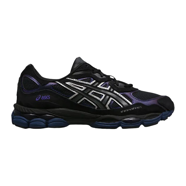 ASICS Gel Nyc Black Graphite Grey Purple — Authentic Shoes & Footwear at CLZTURE