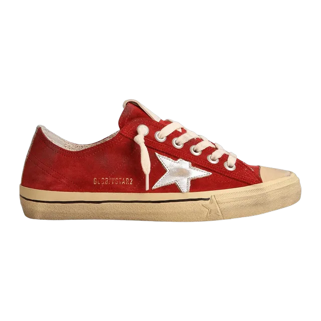 Golden Goose Sneakers V-Star Red — Authentic Golden Goose in stock at CLZTURE