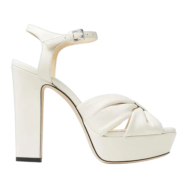 Jimmy Choo Heloise 120Mm White — Authentic Shoes & Footwear at CLZTURE